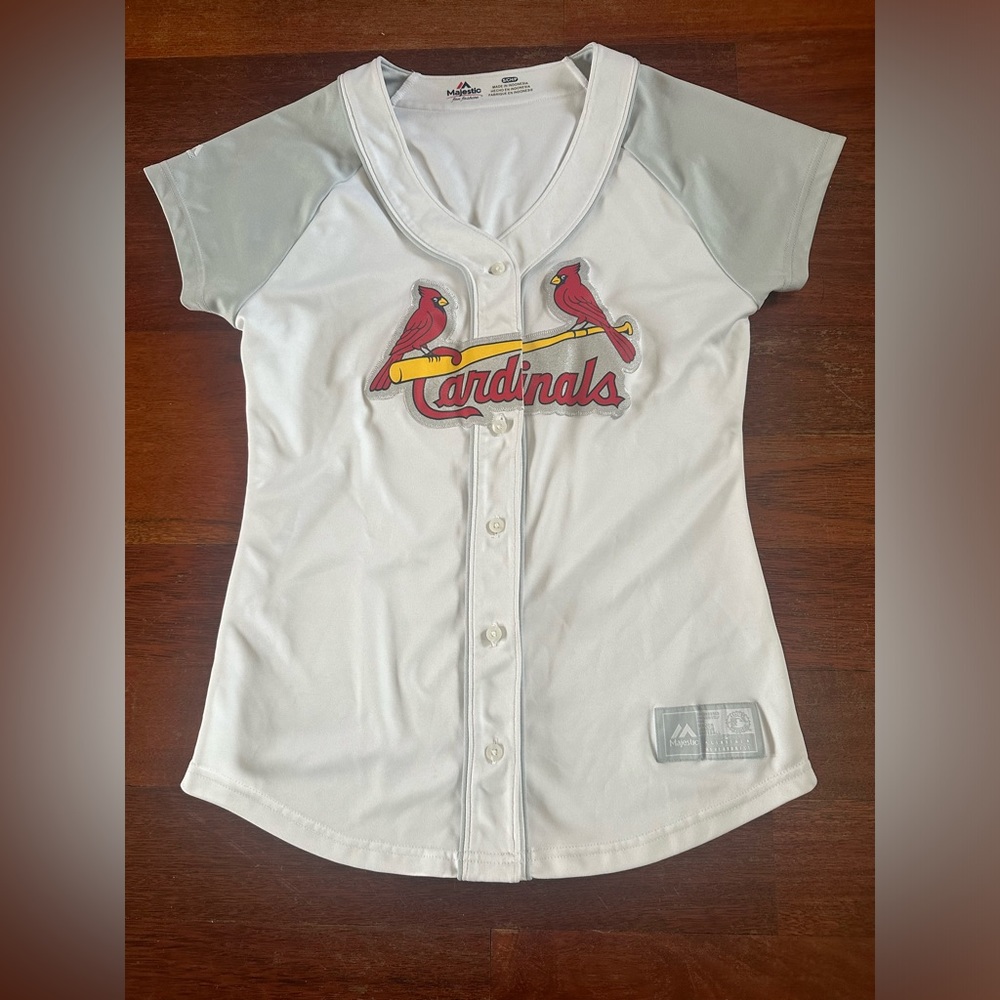 Majestic fan fashion Cardinals jersey sz small